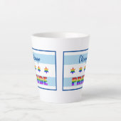 Tasse Latte Chicago Pride (Devant)