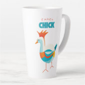 Tasse Latte Chick élégant (Angle droit)
