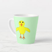 Tasse Latte Chick Pâques mignon (Angle gauche)