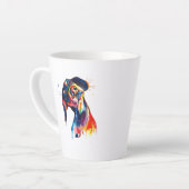 Tasse Latte Chien (Angle gauche)