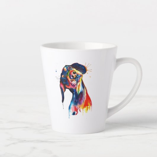 Tasse Latte Chien (Droite)