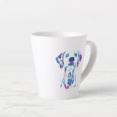 Tasse Latte Chien (Angle droit)