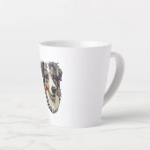 Tasse Latte Chien berger australien (Angle droit)