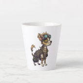 Tasse Latte Chien d'aventure (Devant)