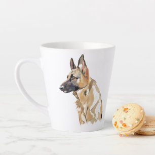 Tasse Latte Chien de Berger Allemand – Tasse de Ca