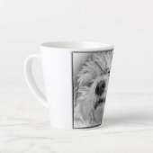 Tasse Latte Chien de Coton de Tulear (Angle gauche)