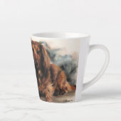 Tasse Latte Chien de Dachshund (Droite)