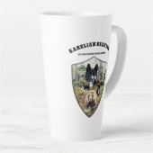Tasse Latte Chien d'ours karélien (Angle droit)
