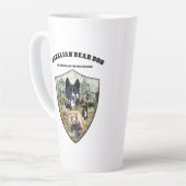 Tasse Latte Chien d'ours karélien (Angle gauche)