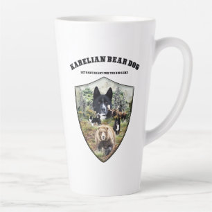 Tasse Latte Chien d'ours karélien