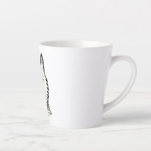Tasse Latte Chien Esquimau Américain