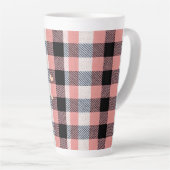 Tasse Latte Chien mignon (Angle droit)