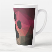 Tasse Latte Chien patte, empreinte animale, pied de chat (Droite)