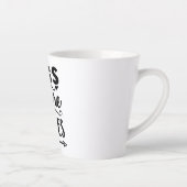 Tasse Latte Chiens avant les mecs (Droite)