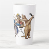 Tasse Latte Chiens des Prairies (Devant)