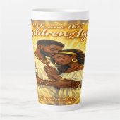Tasse Latte Children of Light (Devant)