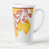 Tasse Latte Chili & Turmeric sur une grosse tôle en latte (Droite)