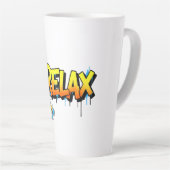 Tasse Latte Chill Bart Relax Graffiti Tee Style Urbain Graphiq (Angle droit)