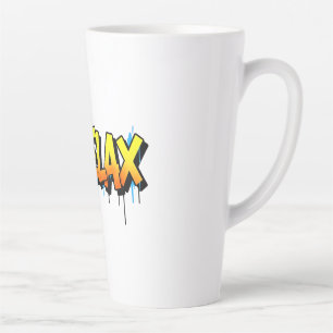Tasse Latte Chill Bart Relax Graffiti Tee Style Urbain Graphiq