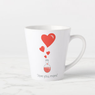 Tasse Latte Chimie mignonne Maman Aimer Potion Scientifique