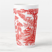 TASSE LATTE CHINOISERIE PAGODA (Devant)
