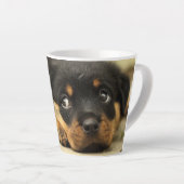 Tasse Latte Chiot (Angle droit)