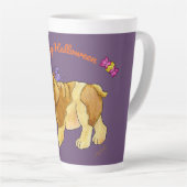 Tasse Latte Chiot d'Halloween (Angle droit)