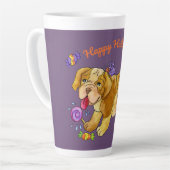 Tasse Latte Chiot d'Halloween (Angle gauche)