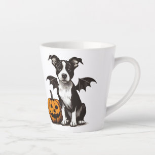 Tasse Latte Chiot d'Halloween