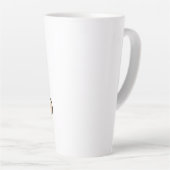 Tasse Latte Chiot endormi mignon avec oreiller (Angle droit)