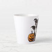 Tasse Latte Chiot Halloween (Devant)
