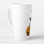 Tasse Latte Chiot Halloween (Angle gauche)