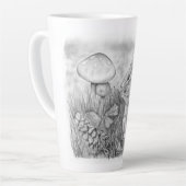Tasse Latte Chipmunk Nibbling (Angle gauche)