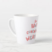 Tasse Latte Chocolat chaud hiver (Angle gauche)