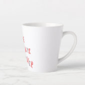 Tasse Latte Chocolat chaud hiver (Droite)