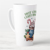 Tasse Latte Chocolat Chaud & Vacances Cosy (Angle gauche)
