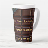 Tasse Latte chocolat dur... (Angle droit)