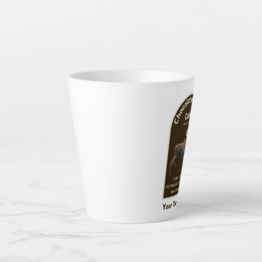 Tasse Latte Chocolat Moose Café (Devant)