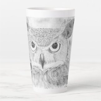 Tasse Latte Chouette