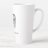 Tasse Latte Chouette avec devis (Droite)