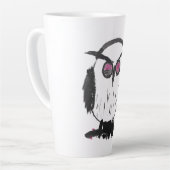Tasse Latte Chouette chinoise (Angle gauche)