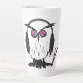 Tasse Latte Chouette chinoise (Devant)