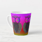 Tasse Latte chouettes ! (Angle gauche)