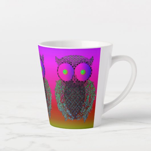 Tasse Latte chouettes ! (Droite)