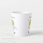 Tasse Latte Chrétien mignon "Chaleureux & Cosy en Jésus" avec  (Devant)