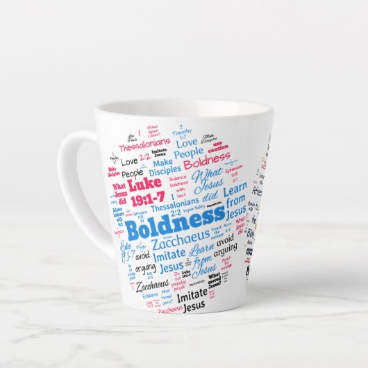 Tasse Latte Christian JW LPMD Éclaircissement/Humilité Dernièr (Angle gauche)