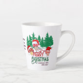 Tasse Latte Christian MERRY CHRISTMAS MUSHROOMS en forêt (Droite)