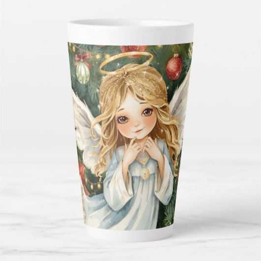 Tasse Latte Christmas Angel  (Devant)
