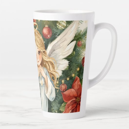 Tasse Latte Christmas Angel  (Droite)