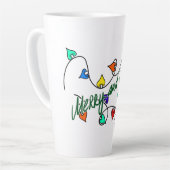 Tasse Latte Christmas lights (Angle gauche)